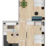 New Proud Historisches Viertel Apartment *